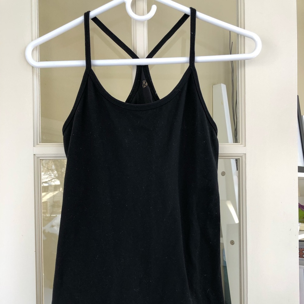 Lululemon Black Tank Top